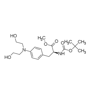 N-Boc-4-[bis(2-hydroxyethyl)amino]-L-phenylalanine Methyl Ester