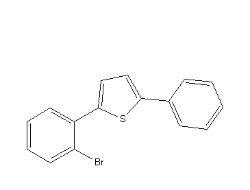 2-(2-溴苯基)-5-苯基噻吩,2-(2-bromophenyl)-5-phenylthiophene