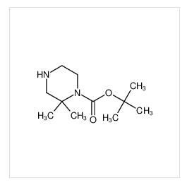 1-BOC-2,2-二甲基哌嗪,tert-butyl 2,2-dimethylpiperazine-1-carboxylate