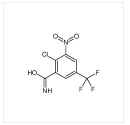 2-Chloro-3-nitro-5-(trifluoromethyl)benzamide,2-Chloro-3-nitro-5-(trifluoromethyl)benzamide