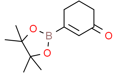 2-環(huán)己烯-1-酮-3-硼酸頻那醇酯,3-(4,4,5,5-tetramethyl-1,3,2-dioxaborolan-2-yl)cyclohex-2-en-1-one