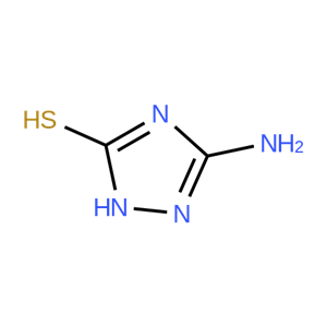 3-氨基-5-巯基-1,2,4-三氮唑(5-巯基-3-氨基-1,2,4-三氮唑),3-Amino-5-mercapto-1,2,4-triazole