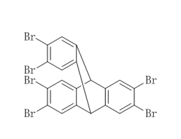 2,3,6,7,14,15-六溴三蝶烯,2,3,6,7,14,15-hexabromotriptycene