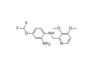 泮托拉唑杂质24,4-(difluoromethoxy)-N1-((3,4-dimethoxypyridin-2-yl)methyl)benzene-1,2-diamine