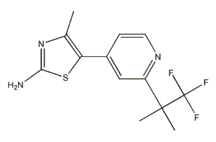 4-甲基-5-(2-(1,1,1-三氟-2-甲基丙-2-基)吡啶-4-基)噻唑-2-胺,2-ThiazolaMine, 4-Methyl-5-[2-(2,2,2-trifluoro-1,1-diMethylethyl)-4-pyridinyl]-
