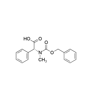 (2R)-2-[methyl(phenylmethoxycarbonyl)amino]-2-phenylacetic acid??