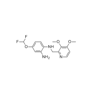 泮托拉唑杂质24,4-(difluoromethoxy)-N1-((3,4-dimethoxypyridin-2-yl)methyl)benzene-1,2-diamine