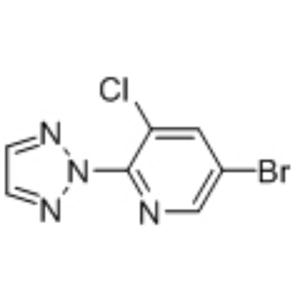 5-溴-3-氯-2-（2H-1,2,3-三唑-2-基）吡啶,5-bromo-3-chloro-2-(2H-1,2,3-triazol-2-yl)pyridine