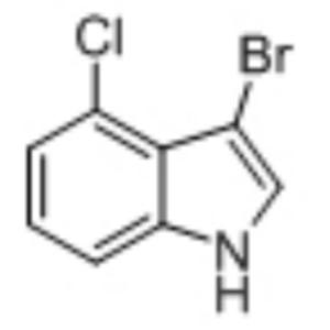 3-溴-4-氯-1H-吲哚,3-broMo-4-chloro-1H-indole