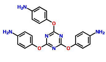 2,4,6-三（4-胺基苯氧基）-1,3,5-三嗪,4,4'',4''''-((1,3,5-triazine-2,4,6-triyl)tris(oxy))trianiline