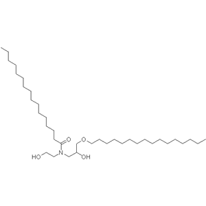 N-(3-十六烷氧基-2-羟基丙基)-N-(2-羟基乙基)十六烷酰胺,N-(3-Hexadecoxy-2-Hydroxypropyl)-N-(2-Hydroxyethyl)Hexadecanamide
