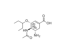 奧司他韋雜質(zhì)C,(3R,4R,5S)-4-acetamido-5-amino-3-(pentan-3-yloxy)cyclohex-1-ene-1-carboxylic acid