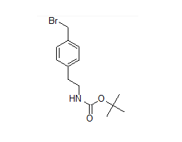 [2-(4-(broMoMethyl)phenyl)ethyl]carbaMic acid tert-butyl ester