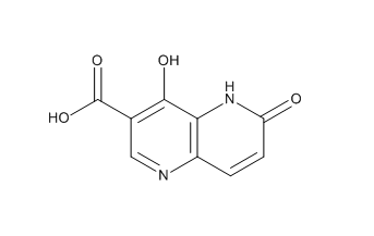 4-Hydroxy-6-oxo-5,6-dihydro-1,5-naphthyridine-3-carboxylic acid