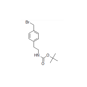 [2-(4-(broMoMethyl)phenyl)ethyl]carbaMic acid tert-butyl ester