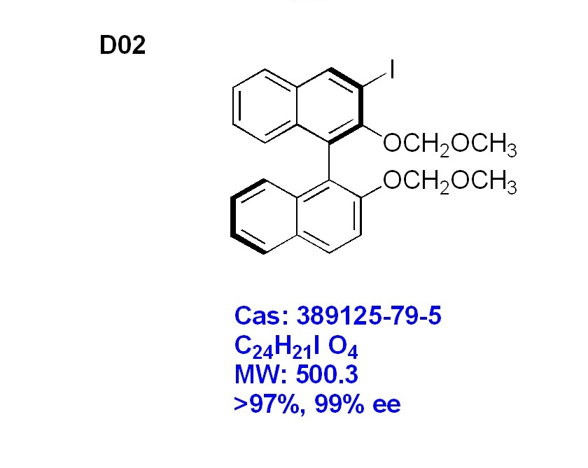 (R)-3-iodo-2,2'-bis(MethoxyMethoxy)1,1'-Binaphthalene