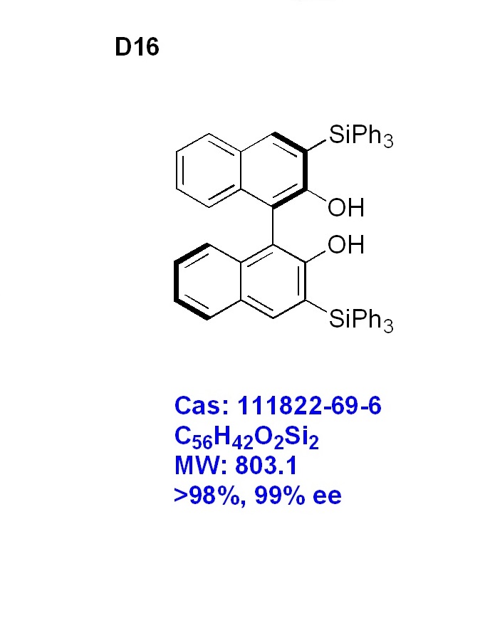 (R)-3,3'-雙(三苯甲硅烷基)-1,1'-聯(lián)萘酚,(R)-3,3’-Bis(triphenylsilyl)-1,1’-bi-2-naphthol