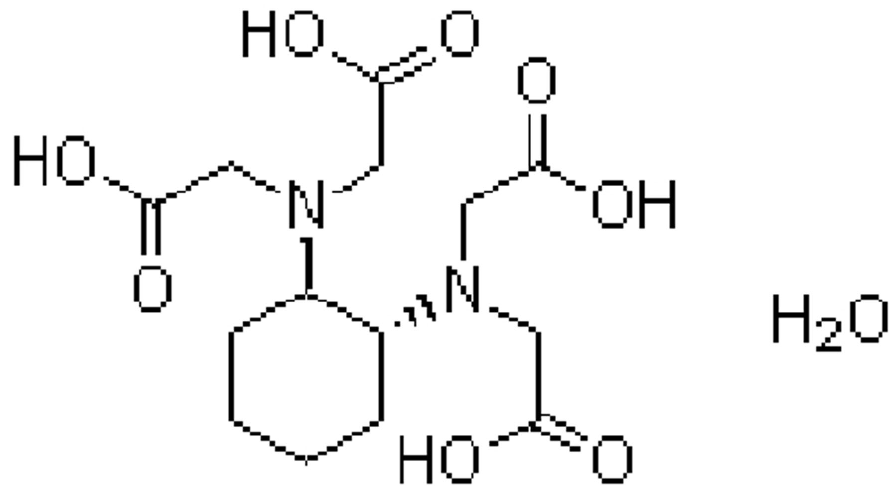 反式-1,2-環(huán)己二胺四乙酸,Trans-1,2-diaminocyclohexane-N,N,N’N’,tetraacetic acid