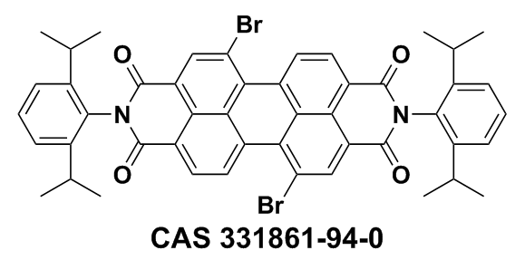 1,7-dibromo-N,N'-bis(2,6-diisopropylphenyl)perylene-3,4:9,10-tetracarboxylic acid diimide,1,7-dibromo-N,N'-bis(2,6-diisopropylphenyl)perylene-3,4:9,10-tetracarboxylic acid diimide