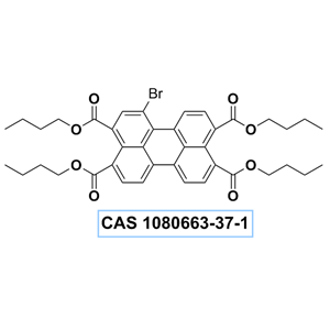 1-bromo-3,4,9,10-tetrakis(n-butoxycarbonyl)perylene,1-bromo-3,4,9,10-tetrakis(n-butoxycarbonyl)perylene