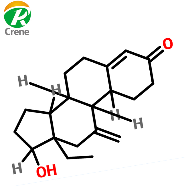 (17beta)-13-Ethyl-17-hydroxy-11-methylenegon-4-en-3-one,(17beta)-13-Ethyl-17-hydroxy-11-methylenegon-4-en-3-one