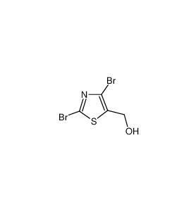 2,4-二溴噻唑-5-甲醇,(2,4-dibromo-1,3-thiazol-5-yl)methanol
