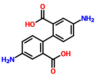 4,4‘-二氨基联苯-2,2'-二羧酸,4,4’-Diamino-[1,1’-biphenyl]-2,2’-dicarboxylic acid