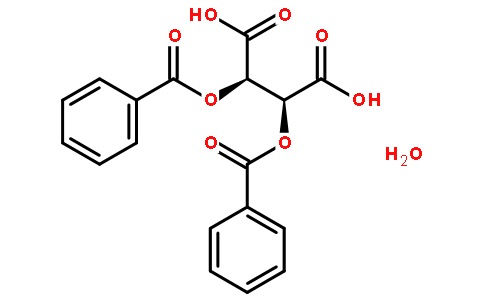 L-(-)-二苯甲酰酒石酸,一水合物,(-)-Dibenzoyl-L-tartaric acid monohydrate