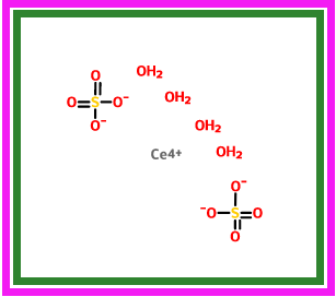 硫酸铈(IV) 四水合物,Cerium(IV) sulfate tetrahydrate