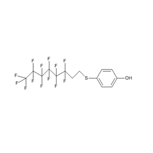 4-(3,3,4,4,5,5,6,6,7,7,8,8,8-十三氟辛硫基)苯酚