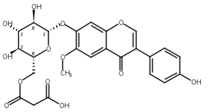 丙二酰化黄豆苷,Malonylglycitin