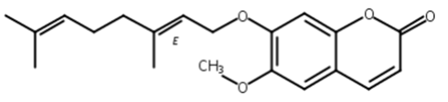 7-香叶草氧基-6-甲氧基香豆素,7-Geranyloxy-6-methoxycoumarin