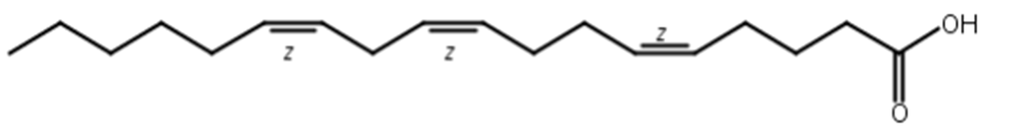 皮諾斂酸,Pinolenic acid