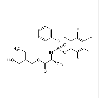 瑞德西韦中间体（五氟侧链）,2-ethylbutyl((S)-(perfluorophenoxy)(phenoxy)phosphoryl)-L-alaninate