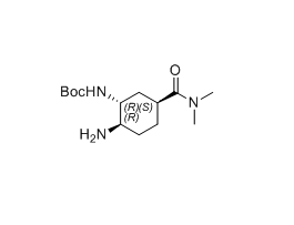 依度沙班杂质24,tert-butyl ((1R,2R,5S)-2-amino-5-(dimethylcarbamoyl)cyclohexyl)carbamate