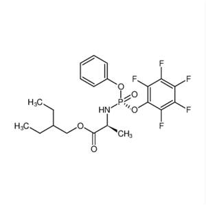 瑞德西韦中间体（五氟侧链）,2-ethylbutyl((S)-(perfluorophenoxy)(phenoxy)phosphoryl)-L-alaninate