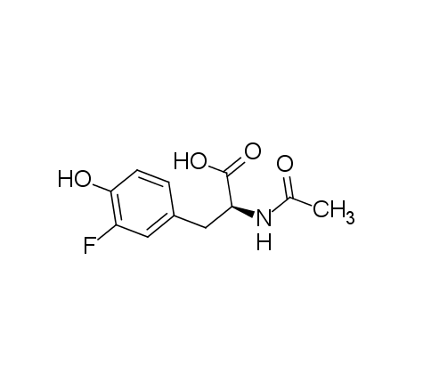 (2S)-2-acetamido-3-(3-fluoro-4-hydroxyphenyl)propanoic acid?