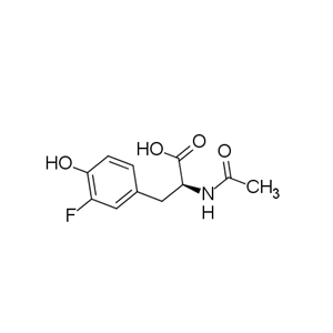 (2S)-2-acetamido-3-(3-fluoro-4-hydroxyphenyl)propanoic acid