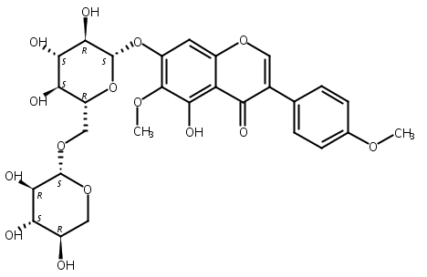 葛花苷,Kakkalide