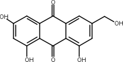 羟基大黄素,Hydroxyemodin