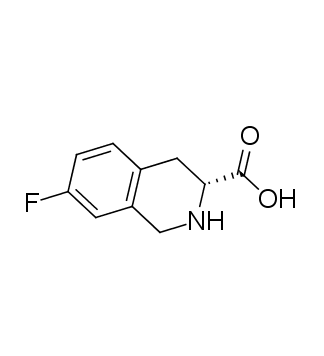 (3R)-7-fluoro-1,2,3,4-tetrahydroisoquinoline-3-carboxylic acid?