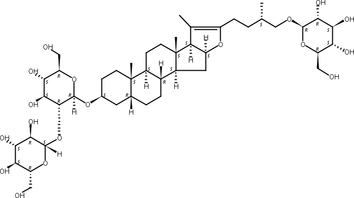知母皂苷C,Timosaponin C
