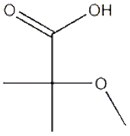 2-甲氧基-2-甲基丙酸,2-methoxy-2-methylpropanoic acid