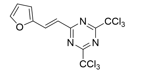 2-[2-(呋喃-2-基)乙烯基]-4,6-双(三氯甲基)-1,3,5-三嗪,2-[2-(FURAN-2-YL)VINYL]-4,6-BIS(TRICHLOROMETHYL)-1,3,5-TRIAZINE
