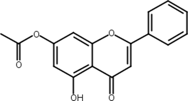 5-羟基-7-乙酰氧基黄酮,5-hydroxy-7-acetoxylsaccharidesavone