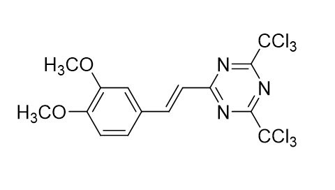2,4-双(三氯甲基)-6-对甲氧基苯乙烯基-S-三嗪,2,4-Bis(trichloromethyl)-6-(4-methoxystyryl)-1,3,5-triazine