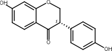 (S)-二氢大豆甙元,S-Dihydrodaidzein