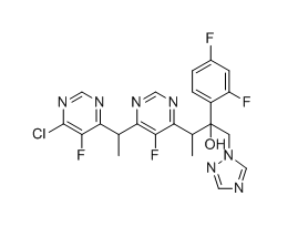 伏立康唑雜質(zhì)15,3-(6-(1-(6-chloro-5-fluoropyrimidin-4-yl)ethyl)-5-fluoropyrimidin-4-yl)-2-(2,4-difluorophenyl)-1-(1H-1,2,4-triazol-1-yl)butan-2-ol