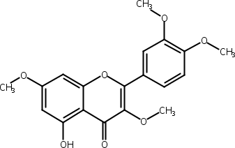 栎精-3,7,3,4-四甲醚,Quercetin 3,7,3′,4′-tetramethyl ether