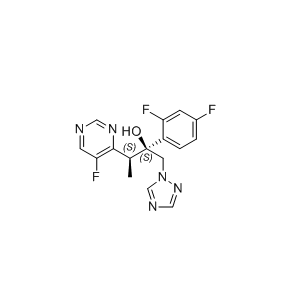 伏立康唑杂质13,(2S,3S)-2-(2,4-difluorophenyl)-3-(5-fluoropyrimidin-4-yl)-1-(1H-1,2,4-triazol-1-yl)butan-2-ol